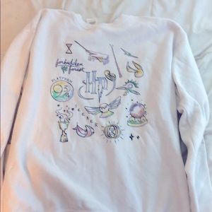 harry potter white crew neck, target